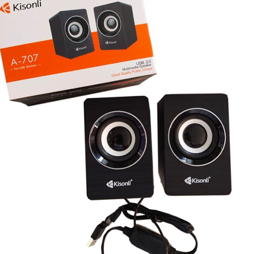 Kisonli A707 Wired Mini Computer Speakers