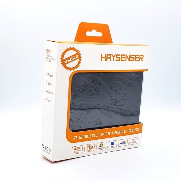 Haysenser USB2.0 External Hard Drive Casing